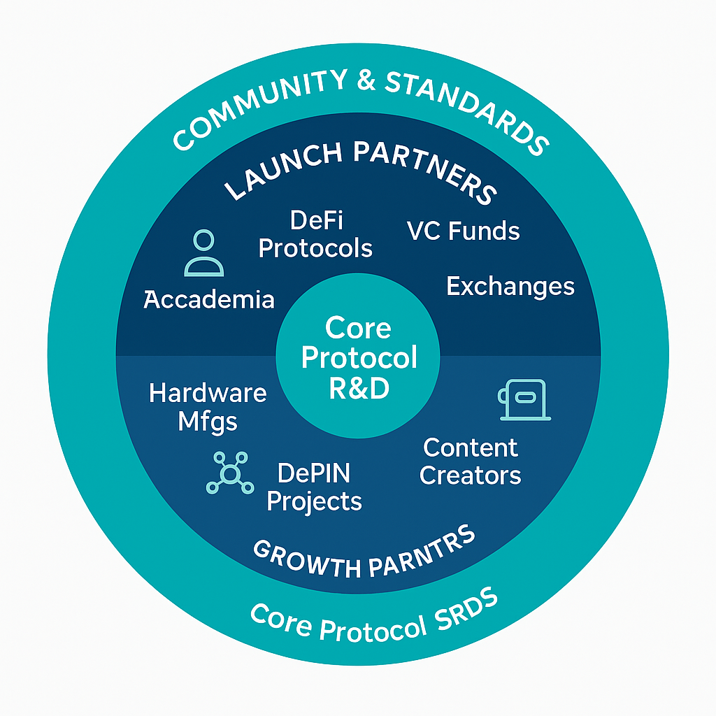 智能体经济生态系统同心圆